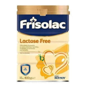 ΝΟΥΝΟΥ Γάλα σε Σκόνη Frisolac Lactose Free 0m+ 400gr