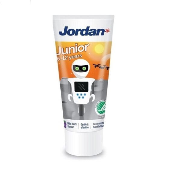 Jordan Οδοντόκρεμα Junior 50ml 1450 ppm με Γεύση Φρούτων για 6+ χρονών