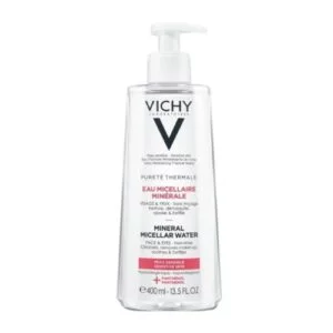 Vichy Purete Thermale Eau Micellar Minerale Water Καθαριστικό Νερό Ντεμακιγιάζ για Ευαίσθητη Επιδερμίδα 400ml