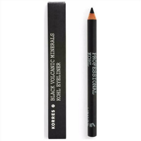 Korres Volcanic Minerals Kohl Eyeliner 01 Black