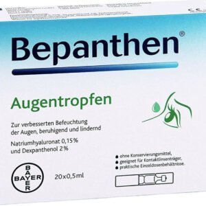 Bepanthol Bepanthene Eye Drops Οφθαλμικές Σταγόνες 20x0.5ml