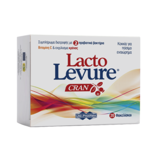 Uni-Pharma Lacto Levure Cran 20 φακελίσκοι