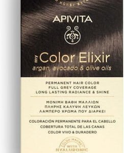 Apivita My Color Elixir with Honey Extract 6.18 Ξανθό Σκούρο Σαντρέ Περλέ 125ml
