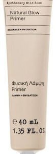 Korres Wild Rose Natural Glow Primer Προσώπου σε Κρεμώδη Μορφή 40ml