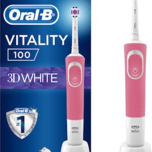 Oral-B Vitality 100 3D White Ηλεκτρική Οδοντόβουρτσα με Χρονομετρητή