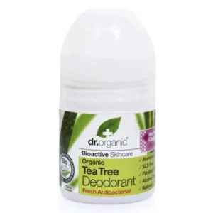 Dr.Organic Tea Tree Φυσικό Αποσμητικό σε Roll-On Χωρίς Αλουμίνιο 50ml