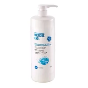 Medisei Microbe End Ήπιο Καθαριστικό Gel Χεριών 70% 1000ml