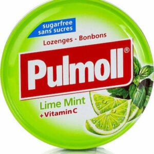Pulmoll Vitamin C Καραμέλες χωρίς Γλουτένη Λεμόνι & Μέντα 45gr