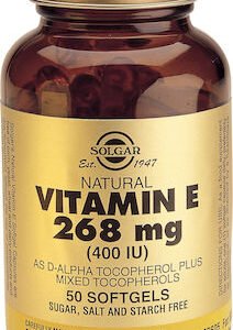 Solgar Vitamin E 268mg 400iu 50 μαλακές κάψουλες