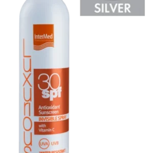 Intermed Antioxidant Sunscreen Invisible Water Αδιάβροχη Αντηλιακή Λοσιόν Σώματος SPF30 σε Spray 200ml