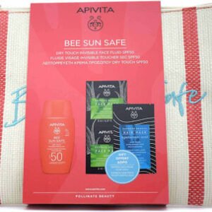 Apivita Bee Sun Safe Dry Touch Invisible Σετ με Αντηλιακή Κρέμα Προσώπου