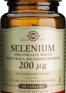 Solgar Selenium 200mcg 50 ταμπλέτες