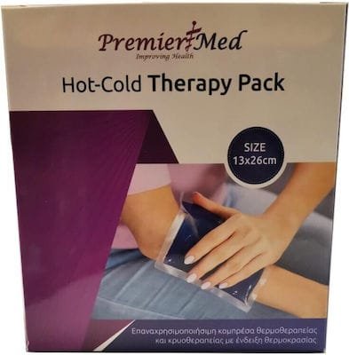 Premier Med Επίθεμα Gel Κρυοθεραπείας/ Θερμοθεραπείας Γενικής Χρήσης 13x26cm 1τμχ