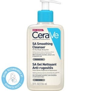 CeraVe Gel Καθαρισμού SA Smoothing για Ξηρές Επιδερμίδες 236ml