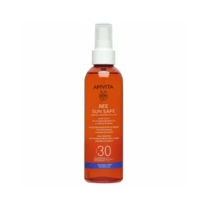 Apivita Bee Sun Safe Ηλίανθος & Καρότο Αδιάβροχο Αντηλιακό Λάδι για το Σώμα SPF30 σε Spray 200ml
