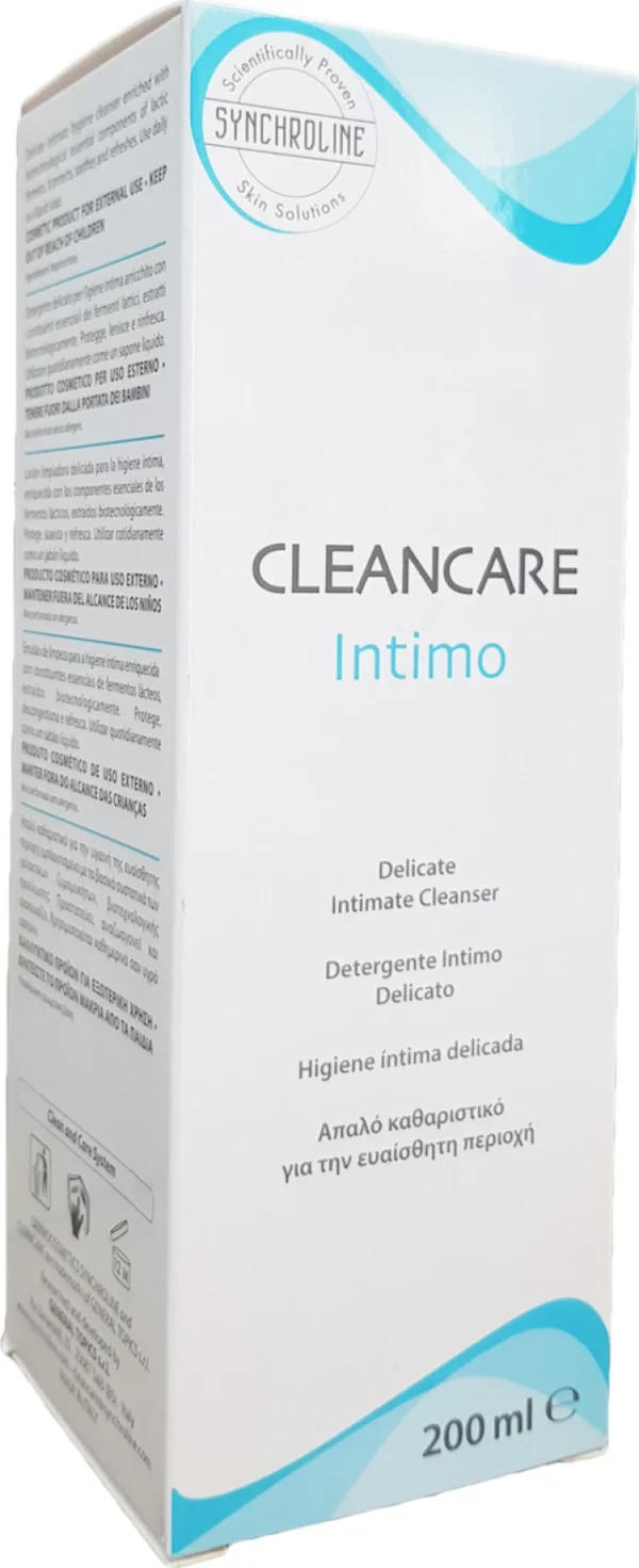 Synchroline Cleancare Intimate pH 4.5 Cleanser 200ml