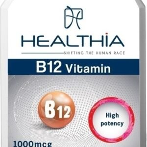 Healthia Β12 Vitamin 1000mg 120 ταμπλέτες