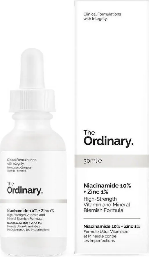 The Ordinary Niacinamide 10% + Zinc 1% Ενυδατικό Serum Προσώπου για Ακμή 30ml
