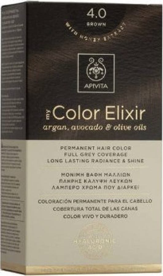 Apivita My Color Elixir 4.0 Φυσικό Καστανό 125ml