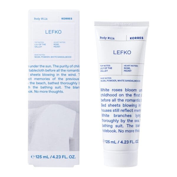 Korres Lefko Ενυδατική Lotion Σώματος 125ml