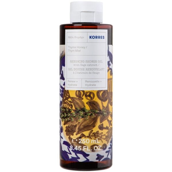 Korres Thyme Honey Αφρόλουτρο σε Gel 250ml