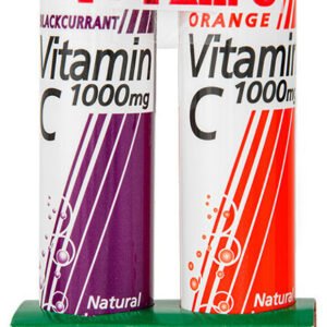 Health Aid Vitamin C Blackcurrant + Vitamin C Orange 1000mg 2x20 αναβράζοντα δισκία