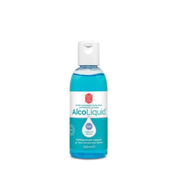 VICAN AlcoLiquid Gel Αντισηπτικό Τζελ Χεριών, 100ml