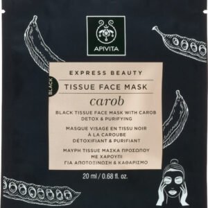 Apivita Express Beauty Face Mask Tissue Carob 20ml