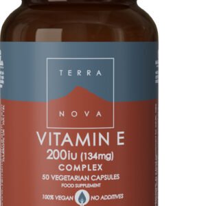 TERRANOVA - Vitamin E Complex 200 IU (134mg) Ενίσχυση Ανοσοποιητικού & Αντιγήρανση - 50caps
