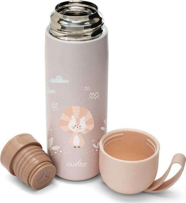 Nuvita Βρεφικό Θερμός Υγρών ​4435 Ροζ 400ml