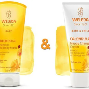 Weleda - Βρεφικό Σετ με Σαμπουάν/Αφρόλουτρο Καλέντουλας 200ml, Κρέμα Αλλαγής Πάνας 75ml + Δώρο Έκπληξη