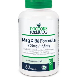 Doctor's Formulas Mag & B6 Formula 60 κάψουλες