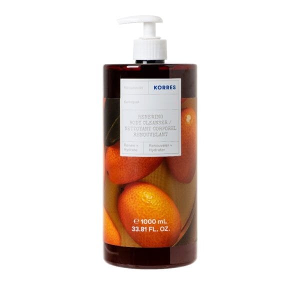 Korres Renewing Αφρόλουτρο σε Gel Kumquat 1000ml