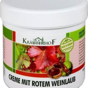 Krauterhof Κρέμα Ποδιών Αγριοκάστανο & Κόκκινα Αμπελόφυλλα για Κουρασμένα Πρησμένα Πόδια, 250ml