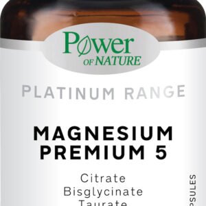 Power Of Nature Platinum Range Magnesium Premium 5 60 κάψουλες