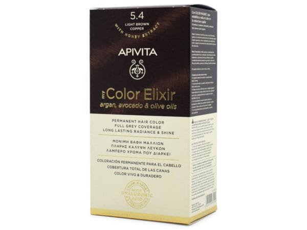 Apivita My Color Elixir 5.4 Καστανό Ανοιχτό Χάλκινο 125ml