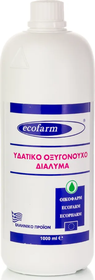 Ecofarm Ήπιο Οξυγονούχο Διάλυμα (Οξυζενέ) 1000ml Ecofarm Ήπιο Οξυγονούχο Διάλυμα (Οξυζενέ) 1000ml