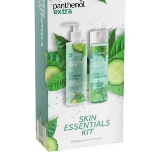 Panthenol Extra PROMO PACK Skin Essentials Kit, Γαλάκτωμα Προσώπου 250ml & Τονωτική Λοσιόν 200ml.
