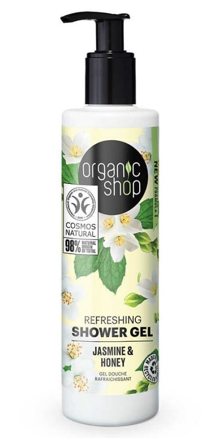 Organic Shop Jasmine & Honey Αφρόλουτρο σε Gel Γιασεμί 280ml