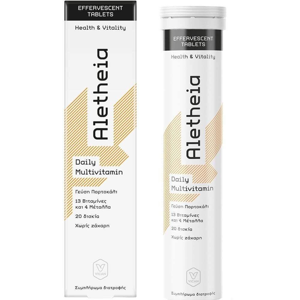Vican Aletheia Daily Multivitamin, Πολυβιταμίνες 20 Αναβράζοντα Δισκία.