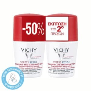 Vichy Stress Resist Αποσμητικό 72h 2x50ml