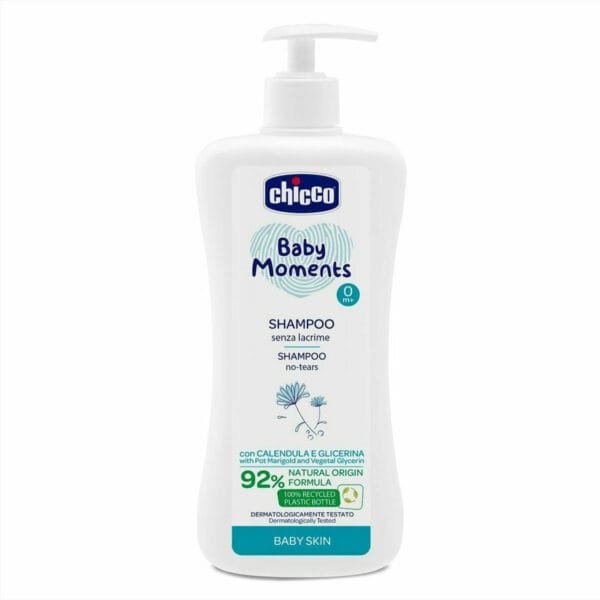 Chicco Baby Moments Shampoo 500ml με Αντλία