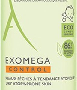 A-Derma Exomega Control Emollient Cleansing Gel 2 in 1 για Ατοπικό Δέρμα 500ml με Αντλία