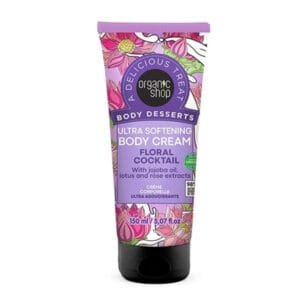 Natura Siberica Organic Shop Body Desserts Floral Cocktail Ενυδατική Κρέμα Σώματος 150ml