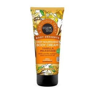 Natura Siberica Organic Shop Body Desserts Vanilla Milkshake Ενυδατική Κρέμα Σώματος με Άρωμα Βανίλια 150ml