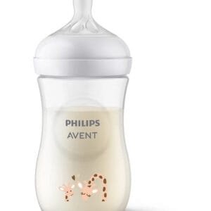 Philips Πλαστικό Μπιμπερό Natural Response με Θηλή Σιλικόνης 260ml για 1+ μηνών