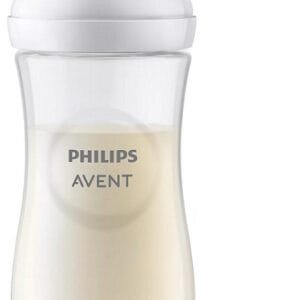 Philips Πλαστικό Μπιμπερό Natural Response με Θηλή Σιλικόνης 330ml για 3+ μηνών