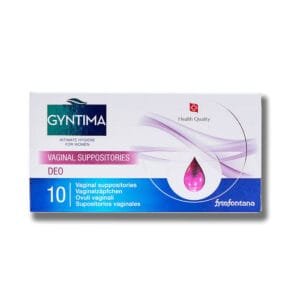Gyntima Deo (Συσκευασία: 10 Κολπικά Υπόθετα)