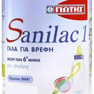Γιώτης Γάλα σε Σκόνη Sanilac 1 για 0+ Μηνών 800gr