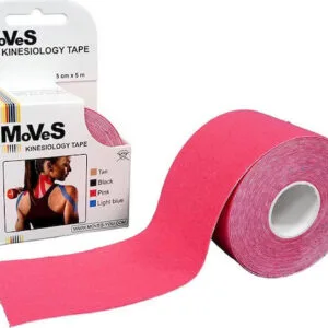 MVS In Motion Ταινία Κινησιοθεραπείας ΡΟΖ5cm x 5m